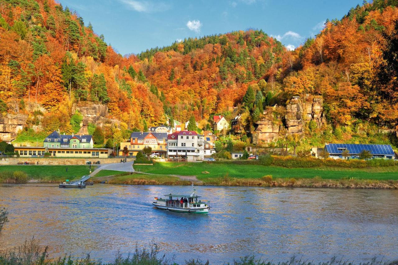 Hotel Bio- Und Nationalpark Refugium Schmilka Bad Schandau Exterior foto